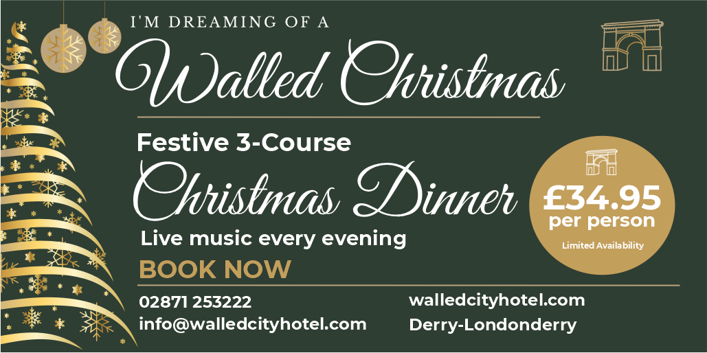 Christmas dining at the Walled City Hotel